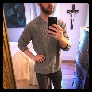 BANANA REPUBLIC Cable Knit Sweater size XL